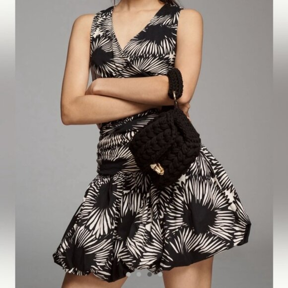 Anthropologie Plenty by Tracy Reese Drop Waist Bubble Hem Dress - Picture 2 of 4